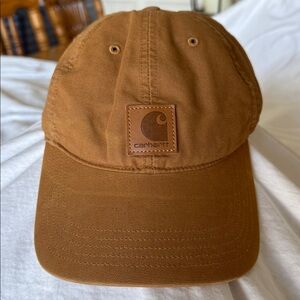 Carhartt Men’s Cotton Canvas Odessa Hat Cap in Carhartt Brown.  Unisex